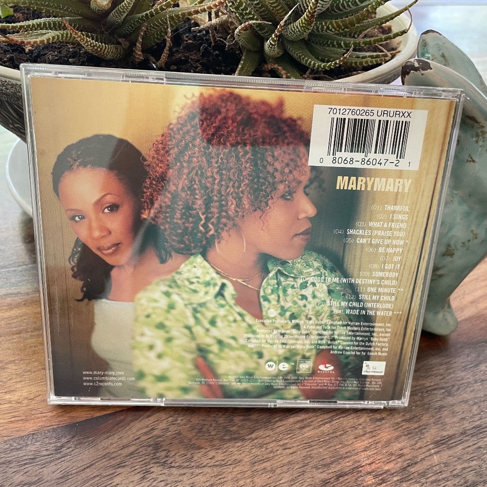 🎁Mary Mary Music CD, Thankful - Picture 2 of 4